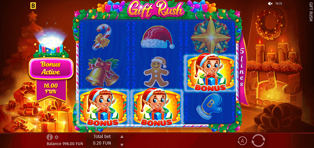 Gift Rush Bonuses